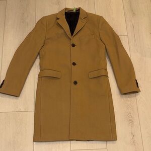 H&M Men's Camel Trench Coat
